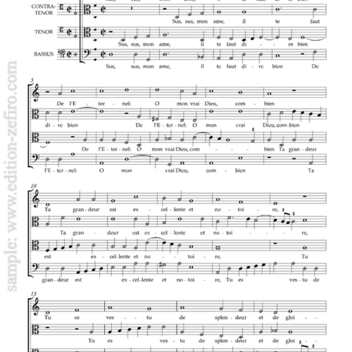 Claude Goudimel -Three Psalm Settings à4 (viols)