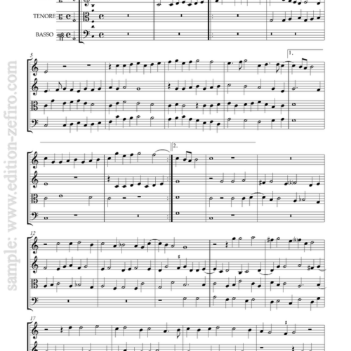 Francesco Usper : Ricercar + Aria (viols)