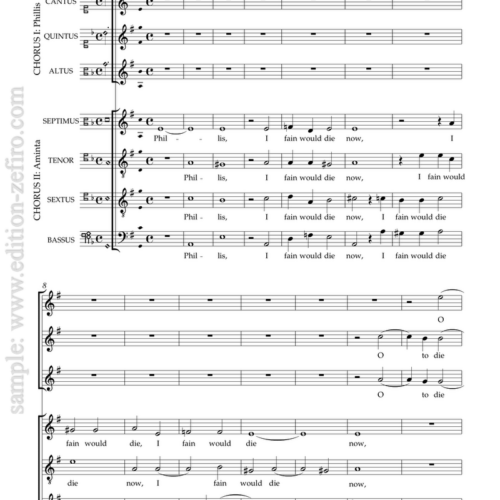 Thomas Morley - Phyllis, I would fain die now