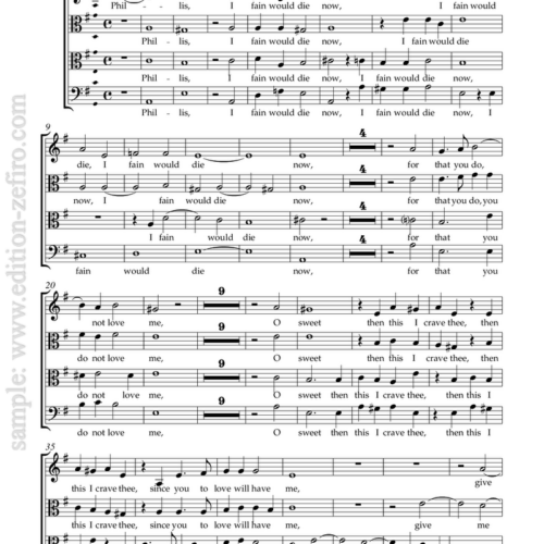 Thomas Morley - Phyllis, I would fain die now (viols)