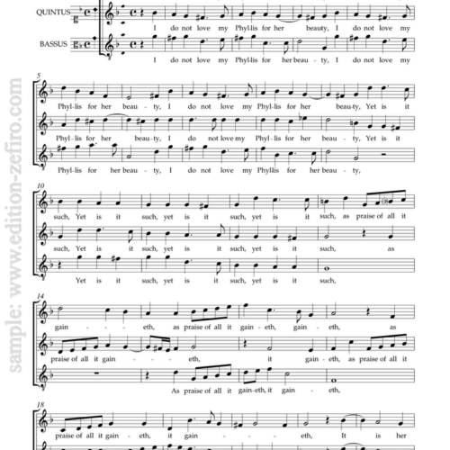 Michael East : Four Madrigals à3