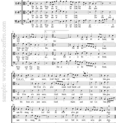 Ein feste Burg (5 settings, c. 1540) (viols)