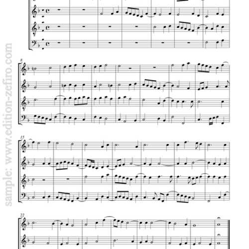 Johann Theile : Suite à4