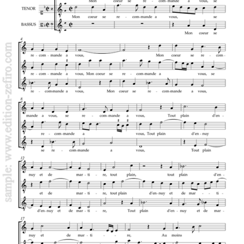 Gerard de Turnhout : Two parody chansons after Lassus