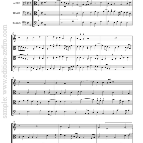 J'ay pris amours - 5 settings