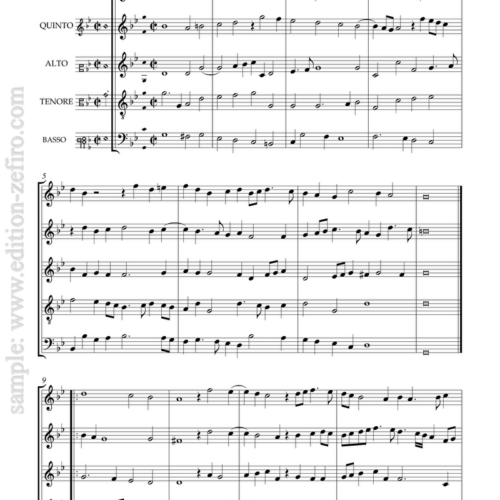 Borchgrevinck: Two Pavans à5