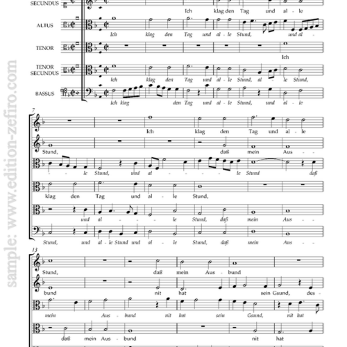 Ludwig Senfl : Two Lieder à6 (viols)