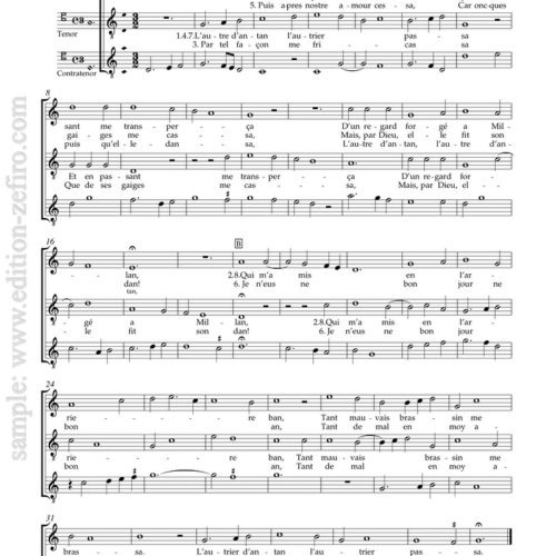 Five Rondeaux à3 : Johannes Ockeghem