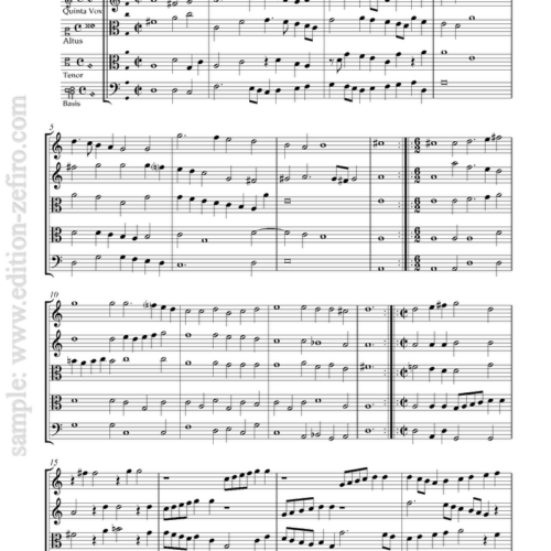 Johannes Christenius : Four Pieces à5 (viols)