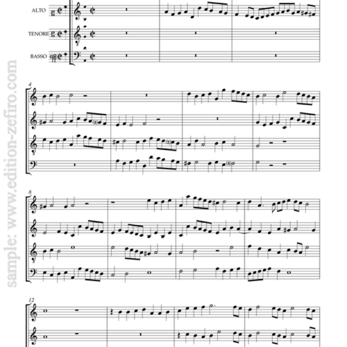 Paulo Bottaccio : Two canzoni à4