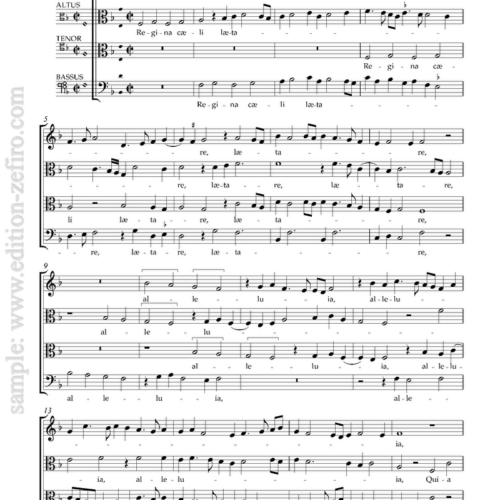 Antoine Brumel : Regina caeli laetare à4 (viols)