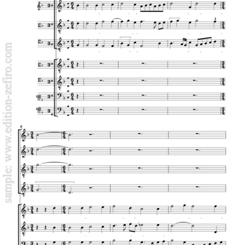 Leonhard Schröter : 3 Christmas Hymns à8