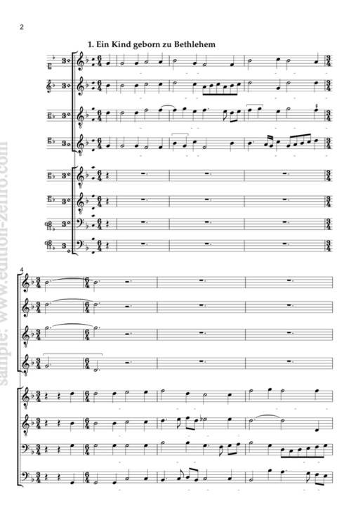 Leonhard Schröter : 3 Christmas Hymns à8