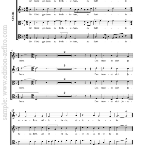 Leonhard Schröter : 3 Christmas Hymns à8 (viols)