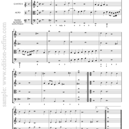 Maurizio Cazzati : Two Sinfonie à4 (viols)