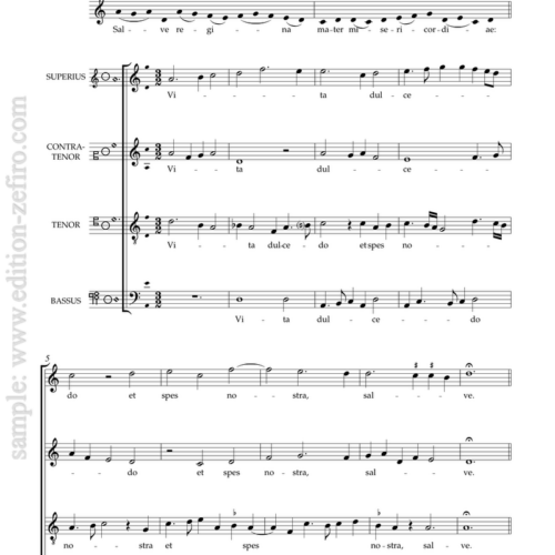 Johannes Ghiselin : Salve Regina