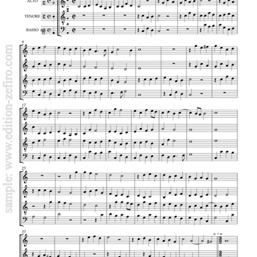 Vicenzo Pellegrini : Two canzoni à4