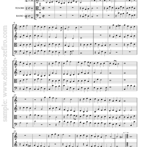 Vicenzo Pellegrini : Two canzoni à4