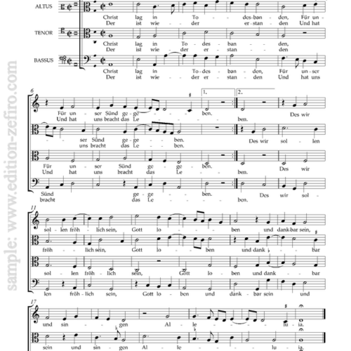 Christ lag in Todesbanden - viols
