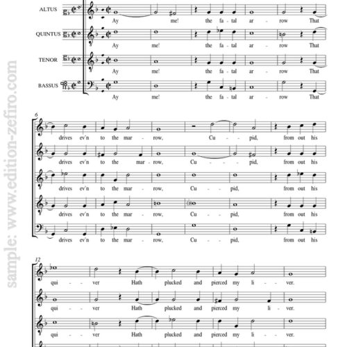 Thomas Morley : Two canzonets à5