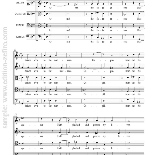 Thomas Morley : Two canzonets à5 (viols)