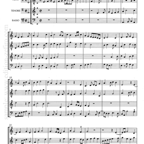 Two ricercari (score and parts) : Annibale Padovano