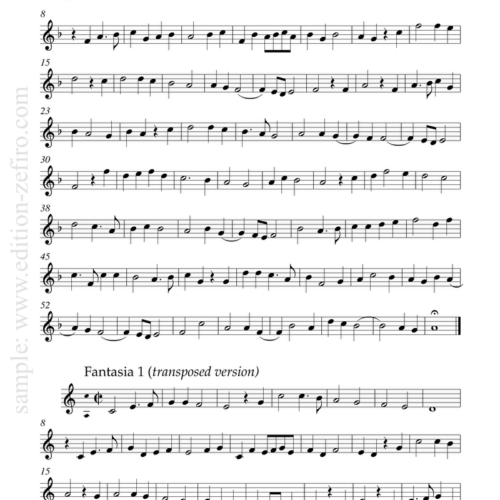 Fantasie a tre voci (viols) : Giovanni Bassano