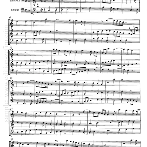 Giuliano Tiburtino - Fantasie et Ricercari a tre voci (1549) (score)