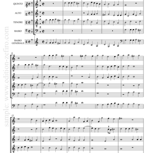 Antonio Troilo - Four 5-part canzoni