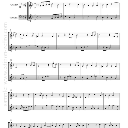 Giovanni Giacomo Gastoldi - Il Primo Libro a due voci