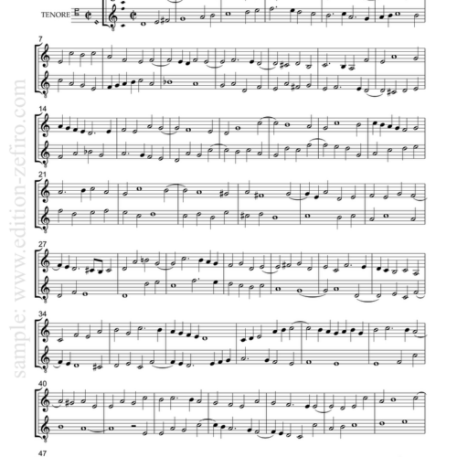 Vincenzo Galilei - Contrapunti a due voci (1588)