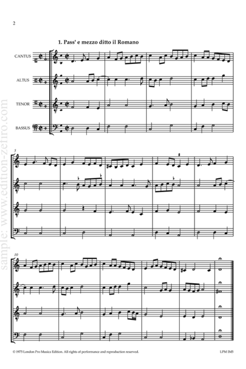 Opera Nova de Balli (1553) : Francesco Bendusi