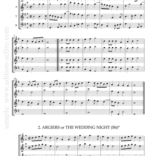 Playford Dances à4, volume 1