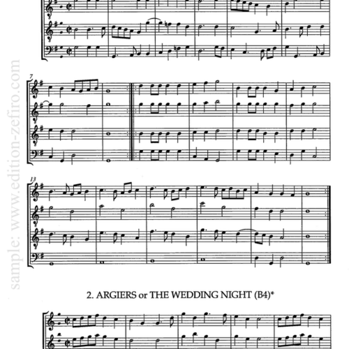 Playford Dances à4, volume 1 (Recorders)