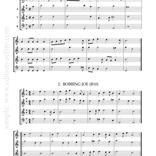 Playford Dances à4, volume 2