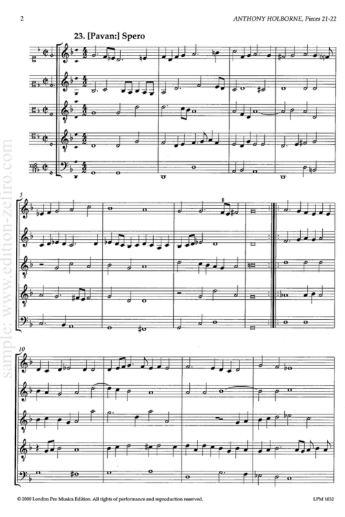 Anthony Holborne, Pieces 23-24
