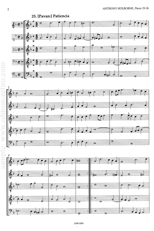 Anthony Holborne, Pieces 25-26