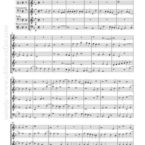 2 Fantasias à5 : Eustache Du Caurroy