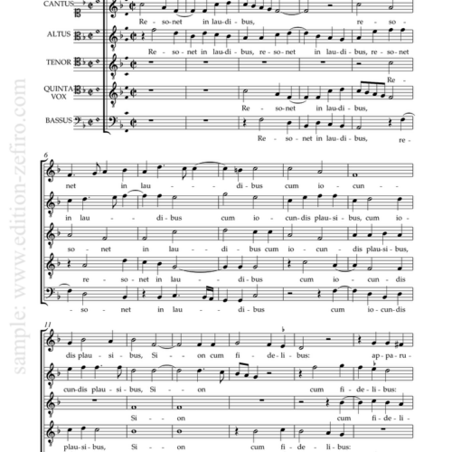 Resonet in Laudibus : Roland de Lassus