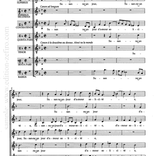 Susanne un jour : Claude Le Jeune