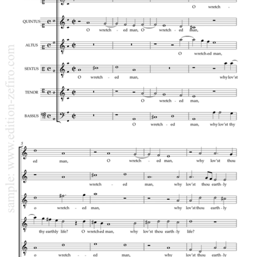 O Wretched Man : John Wilbye