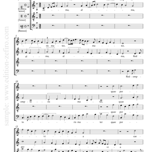 Alma Redemptoris Mater : Johannes Ockeghem