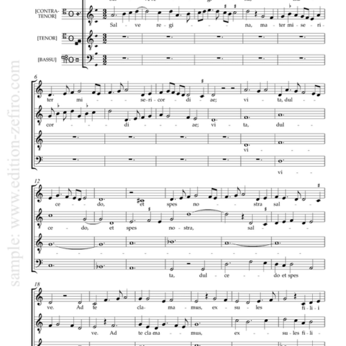 Salve Regina : Johannes Ockeghem