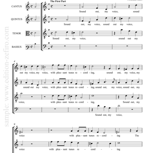 Sound out my voice : Michael East