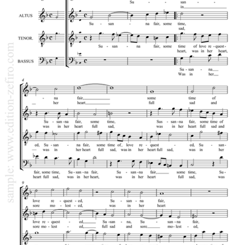 Susanna Fair - Giles Farnaby