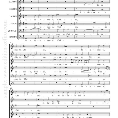 Adoramus te : Ascanio Trombetti