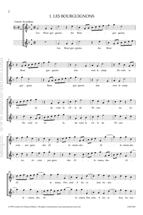 7 Canons for two equal instruments