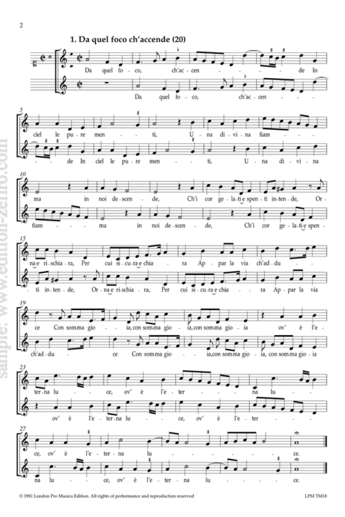 9 Canonic Madrigals