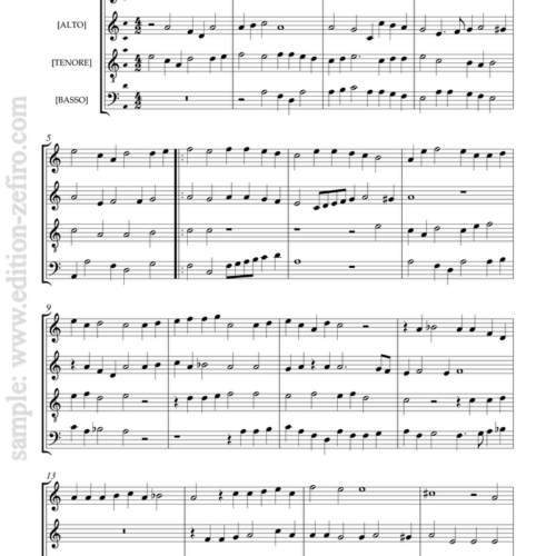 Costanzo Antegnati - Five Canzoni à4