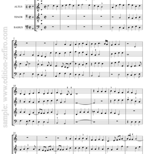 5 Italian Fantasias of the sixteenth century à4